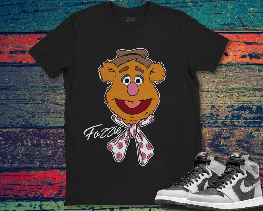Fozzie Bear Big Portrait The Muppets T-Shirt Fozzie Bear Big Portrait The Muppets T-Shirt