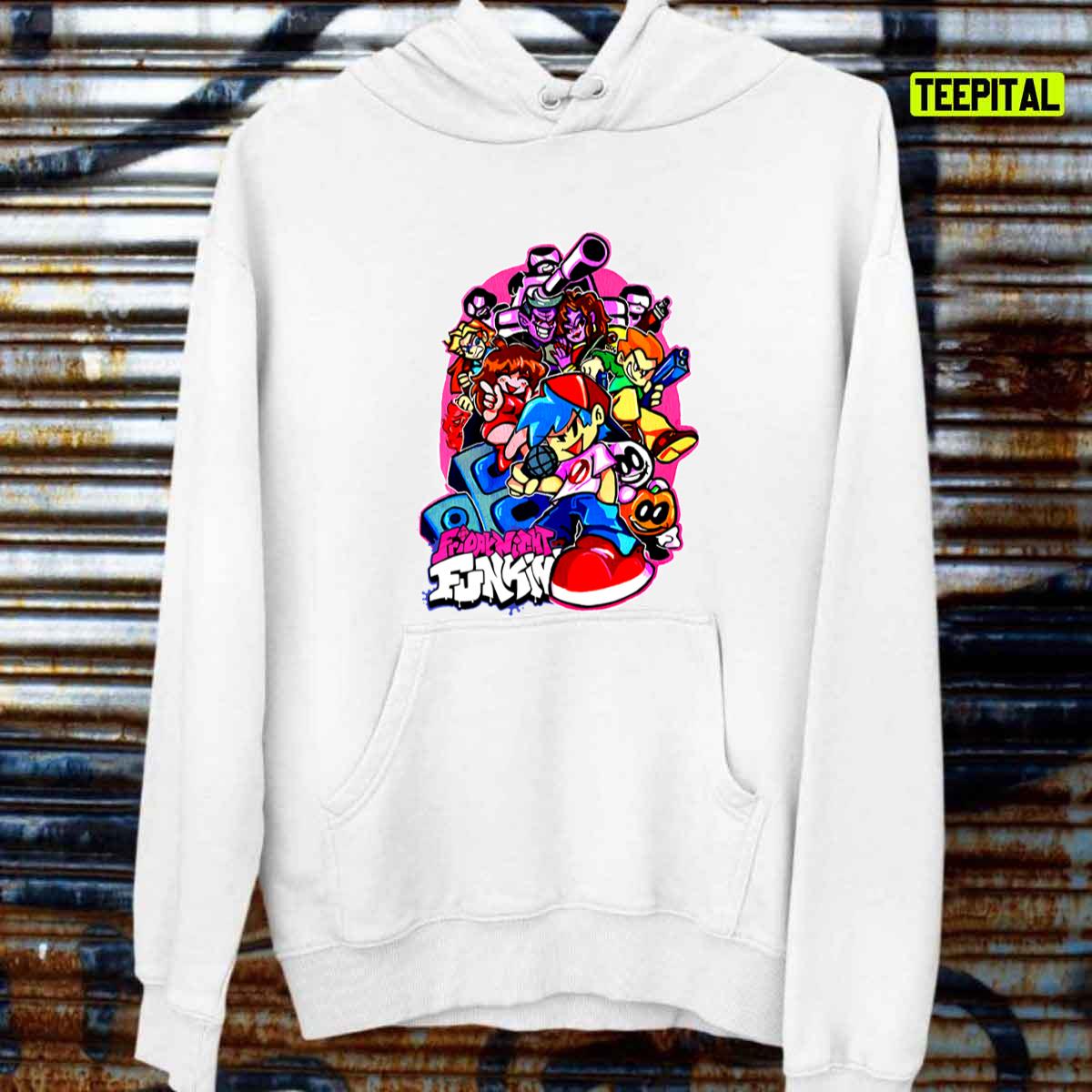 Friday Night Funkin Artwork Unisex T-Shirt Friday Night Funkin Artwork Unisex T-Shirt