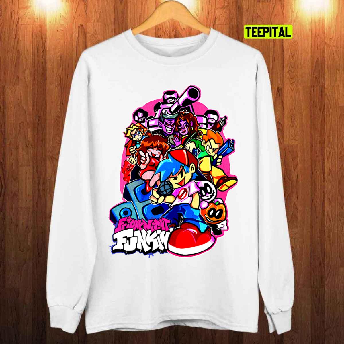 Friday Night Funkin Artwork Unisex T-Shirt Friday Night Funkin Artwork Unisex T-Shirt