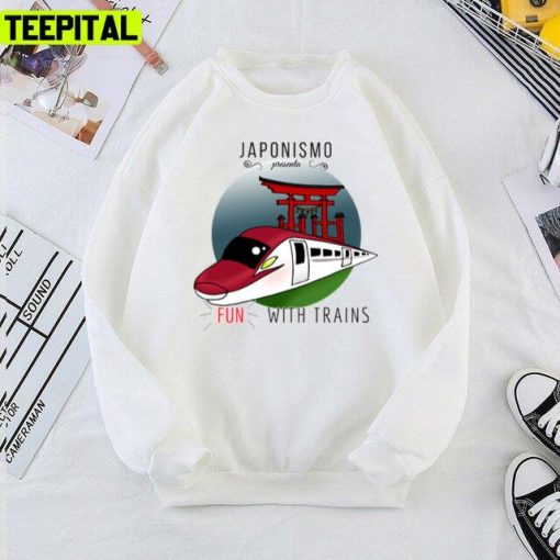 Fun E6 Train Spotters Illustration Unisex T-Shirt