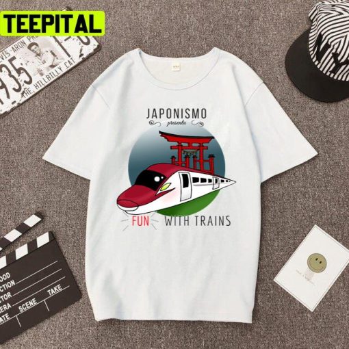 Fun E6 Train Spotters Illustration Unisex T-Shirt