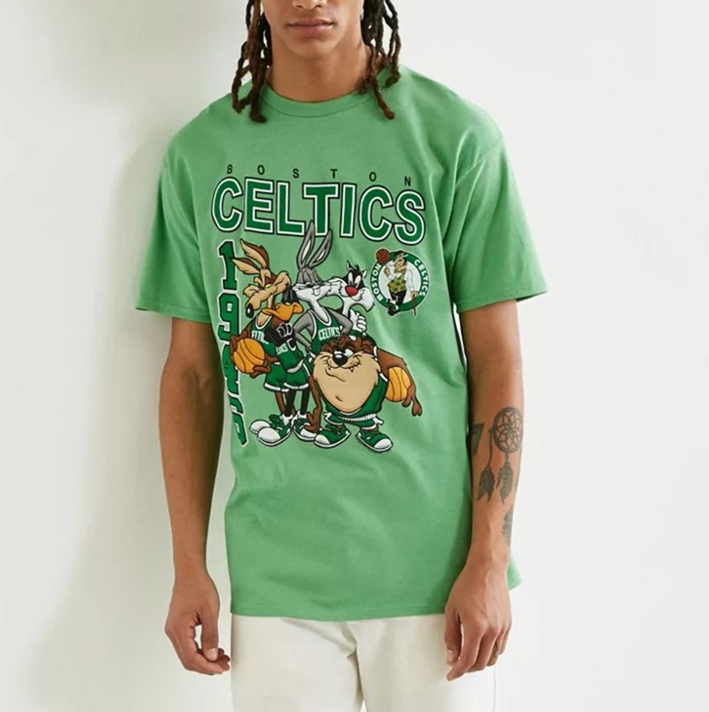 Funny Cartoon Style Boston Celtics Basketball Unisex T-Shirt Funny Cartoon Style Boston Celtics Basketball Unisex T-Shirt