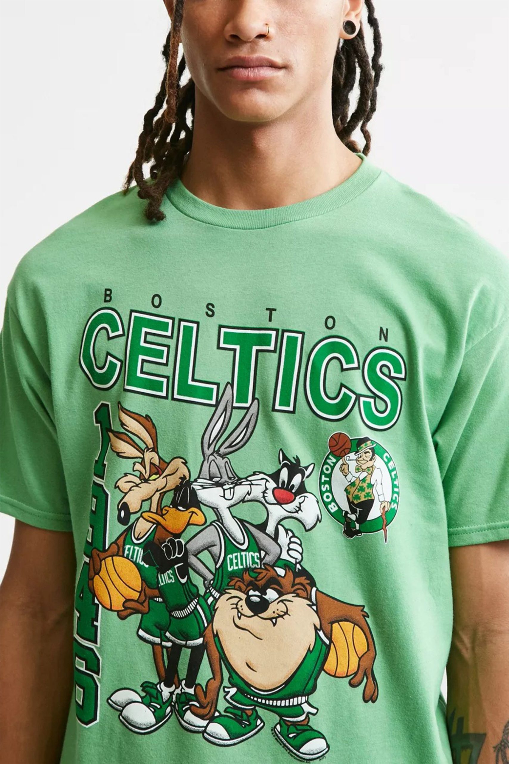 Funny Cartoon Style Boston Celtics Basketball Unisex T-Shirt Funny Cartoon Style Boston Celtics Basketball Unisex T-Shirt