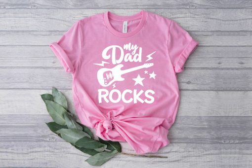 Funny My Dad Rocks Happy Father’s Day Unisex T-Shirt