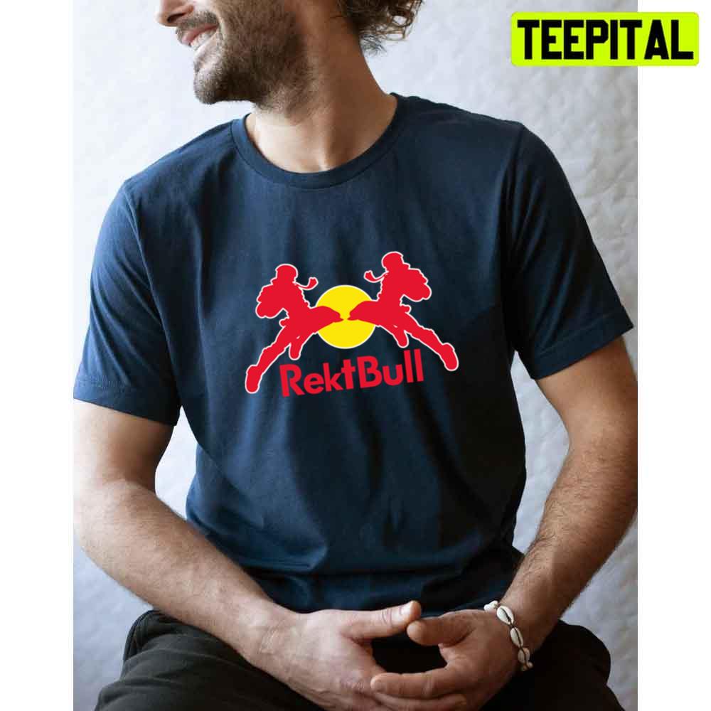 Funny Rekt Bull Racing Unisex T-Shirt Funny Rekt Bull Racing Unisex T-Shirt