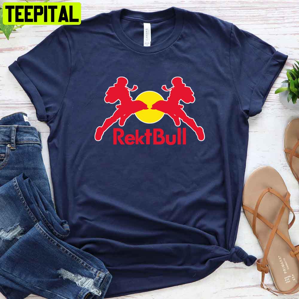 Funny Rekt Bull Racing Unisex T-Shirt Funny Rekt Bull Racing Unisex T-Shirt