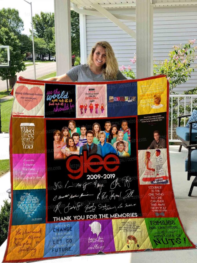 Glee Tv Series Quilt Blanket Glee Tv Series Quilt Blanket