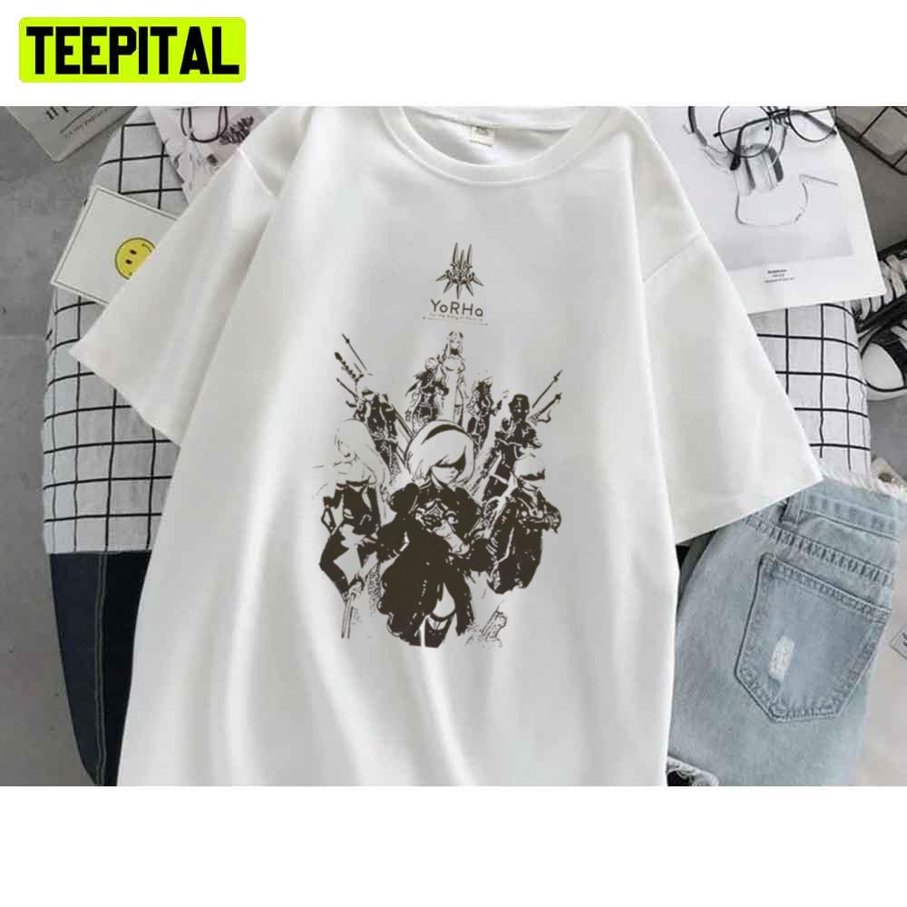 Glory To The Mankind NieR Automata Unisex T-Shirt Glory To The Mankind NieR Automata Unisex T-Shirt