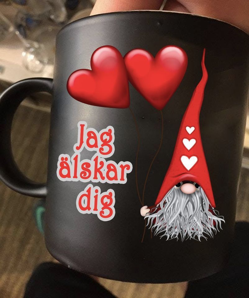 Gnomie Jag Alskar Dig Heart Premium Sublime Ceramic Coffee Mug Black Gnomie Jag Alskar Dig Heart Premium Sublime Ceramic Coffee Mug Black
