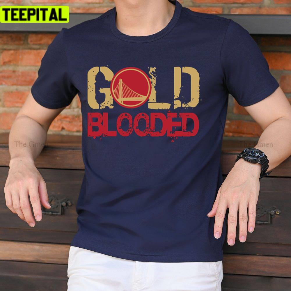 Gold Blooded Warriors Illustration Unisex T-Shirt Gold Blooded Warriors Illustration Unisex T-Shirt