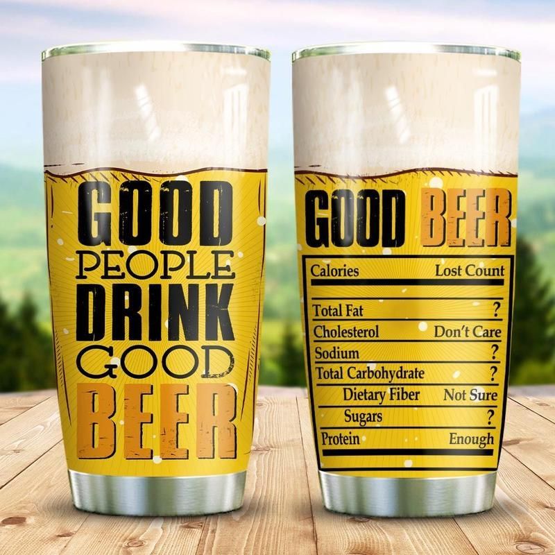 Good Beer Stainless Steel Cup Good Beer Stainless Steel Cup