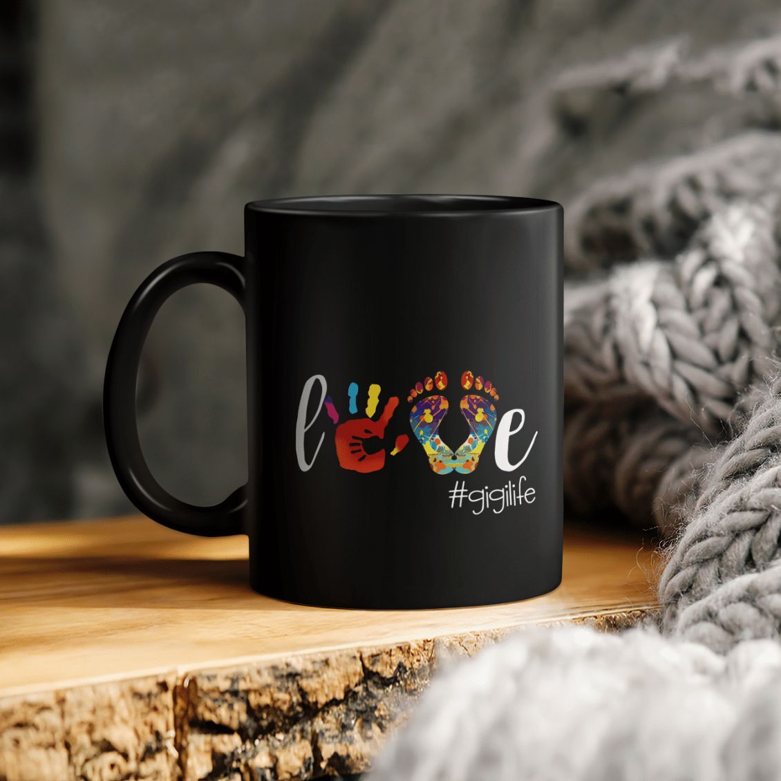 Grandmother Feet Love Gigi Life Ceramic Coffee Mug Grandmother Feet Love Gigi Life Ceramic Coffee Mug