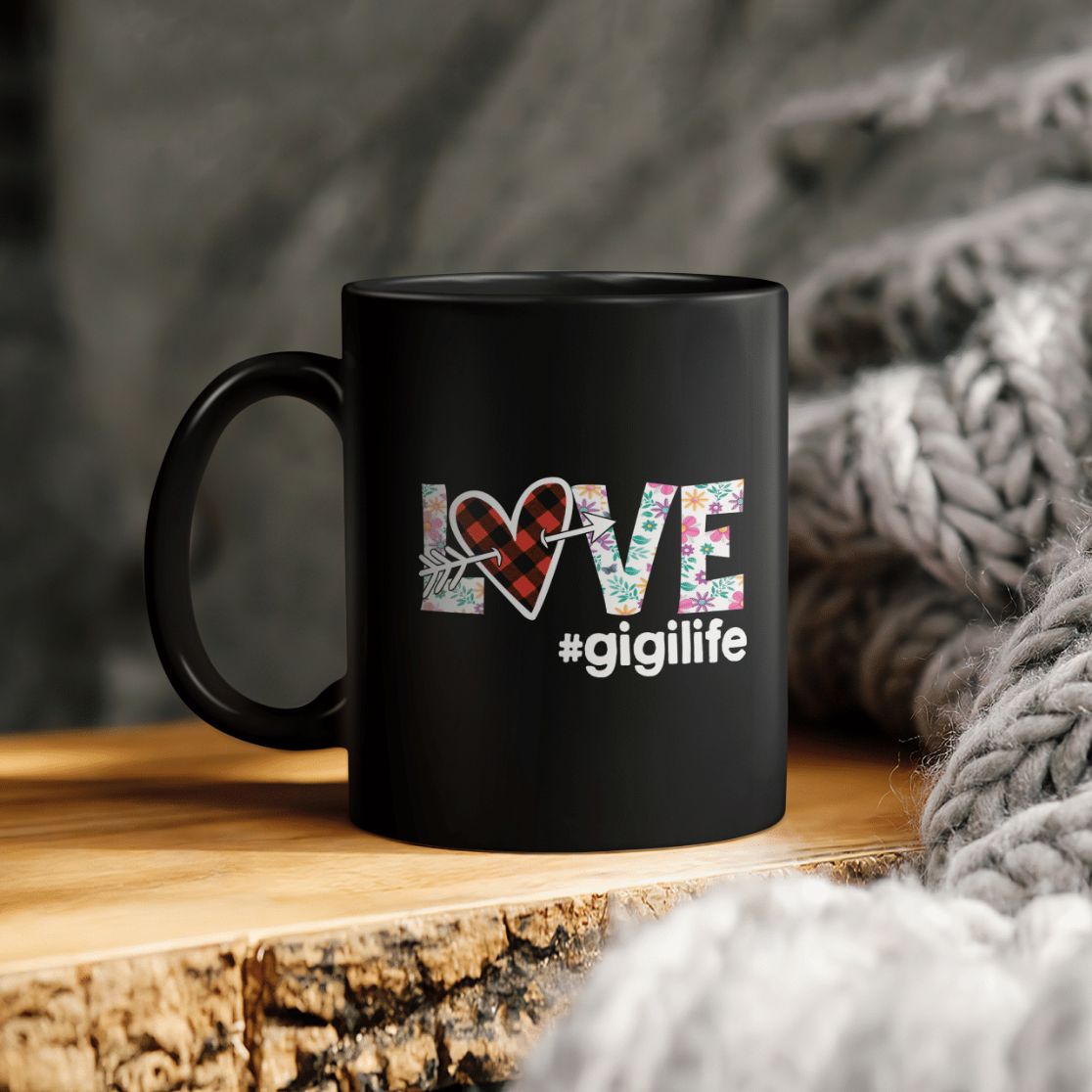 Grandmother Love Gigi Life Ceramic Coffee Mug Grandmother Love Gigi Life Ceramic Coffee Mug