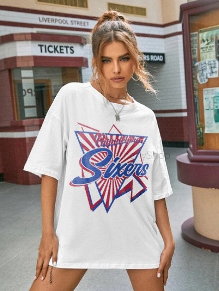 Graphic Style Philadelphia 76ers NBA Basketball Unisex T-Shirt Graphic Style Philadelphia 76ers NBA Basketball Unisex T-Shirt