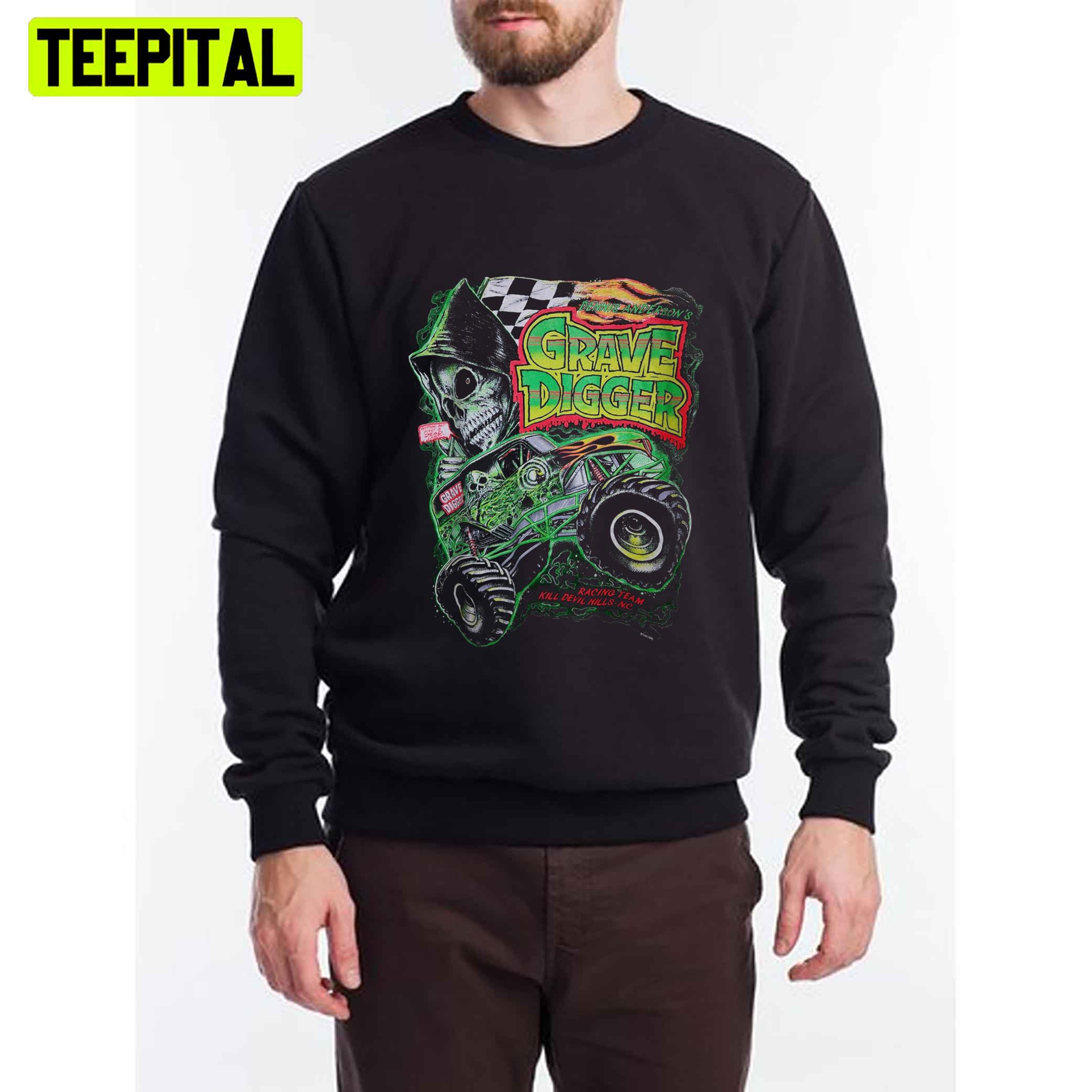 Grave Digger Racing Team Vintage Unisex T-Shirt Grave Digger Racing Team Vintage Unisex T-Shirt