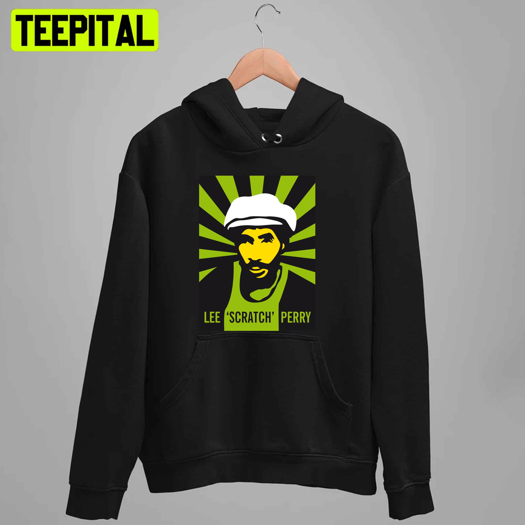 Green Retro Lee Perry Unisex T-Shirt Green Retro Lee Perry Unisex T-Shirt