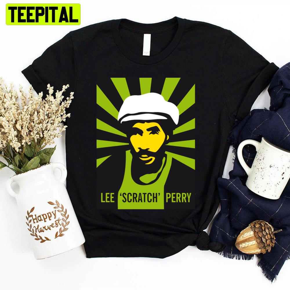 Green Retro Lee Perry Unisex T-Shirt Green Retro Lee Perry Unisex T-Shirt