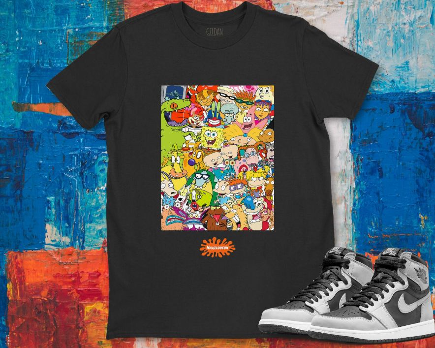 Group Shot Center Square All 90s Characters Unisex Gift T-Shirt Group Shot Center Square All 90s Characters Unisex Gift T-Shirt