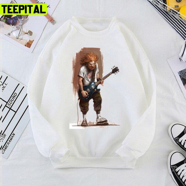 Guitarist Playing Animated Design Unisex T-Shirt Guitarist Playing Animated Design Unisex T-Shirt