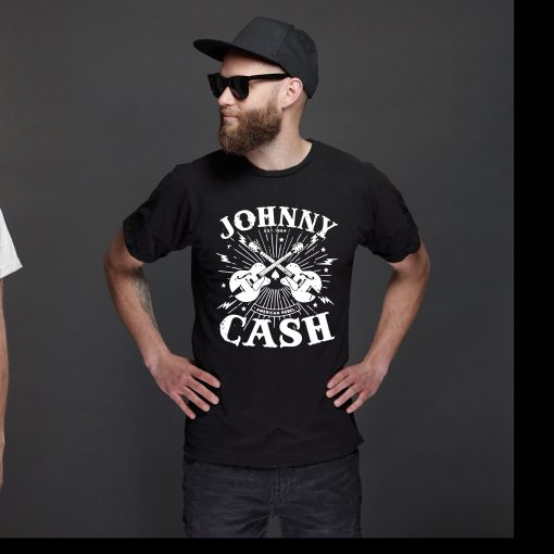 Guitars With Johnny Cash Unisex T-Shirt