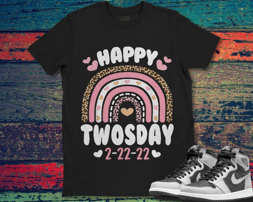 Happy Twosday 2-22-22 Tuesday February 22nd 2022 Unisex Gift T-Shirt Happy Twosday 2-22-22 Tuesday February 22nd 2022 Unisex Gift T-Shirt