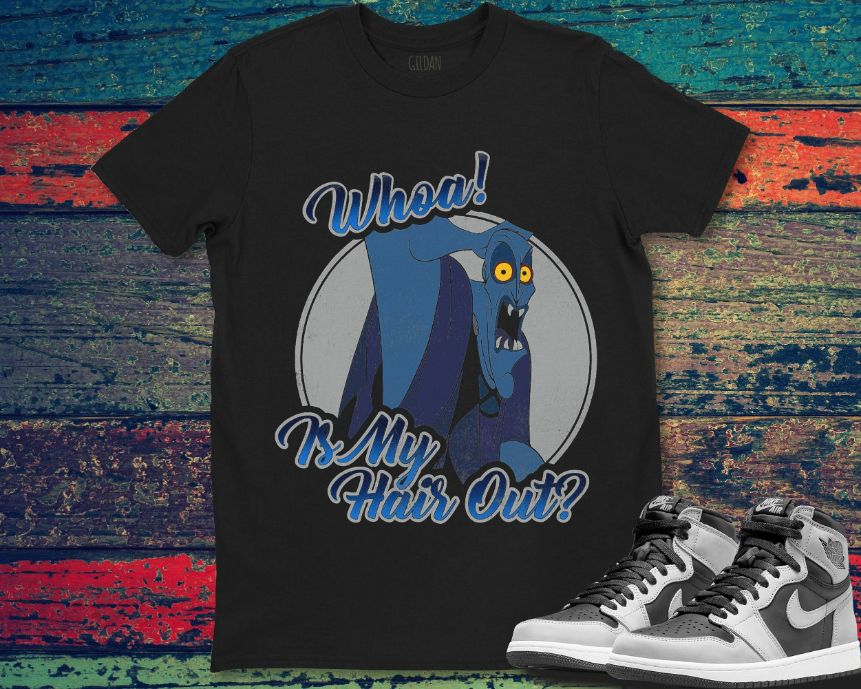 Hercules Hades Whoa Is My Hair Out Graphic Disney Unisex Gift T-Shirt Hercules Hades Whoa Is My Hair Out Graphic Disney Unisex Gift T-Shirt
