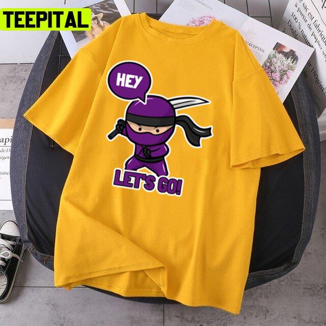 Hey Let's Go Ninjago Lego Illustration Unisex T-Shirt Hey Let's Go Ninjago Lego Illustration Unisex T-Shirt