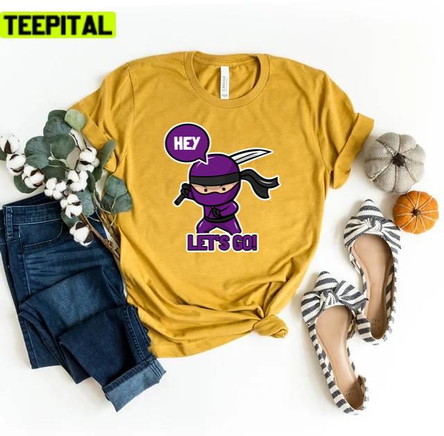 Hey Let's Go Ninjago Lego Illustration Unisex T-Shirt Hey Let's Go Ninjago Lego Illustration Unisex T-Shirt