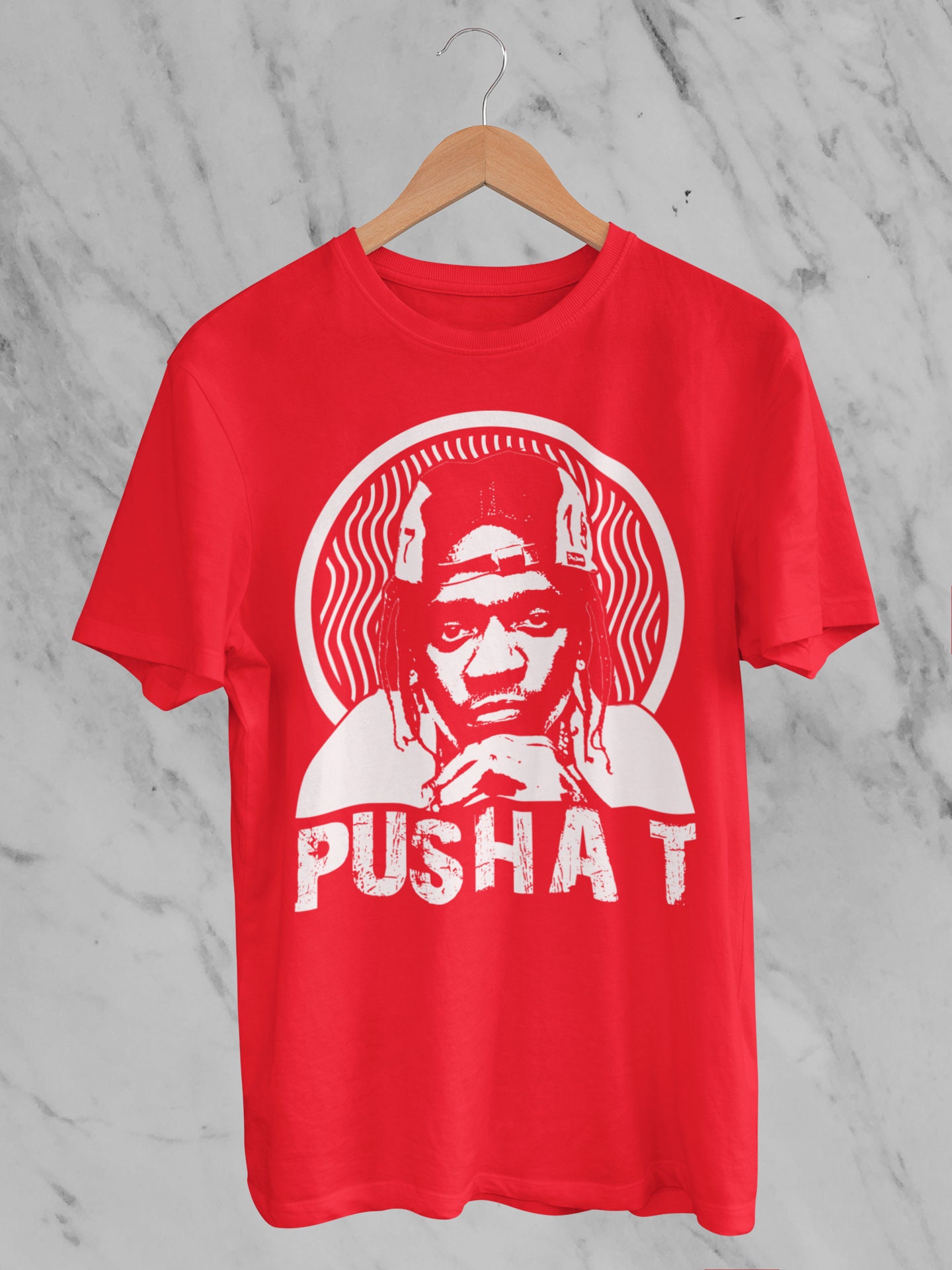 Hip Hop Style Pusha T Unisex T-Shirt Hip Hop Style Pusha T Unisex T-Shirt