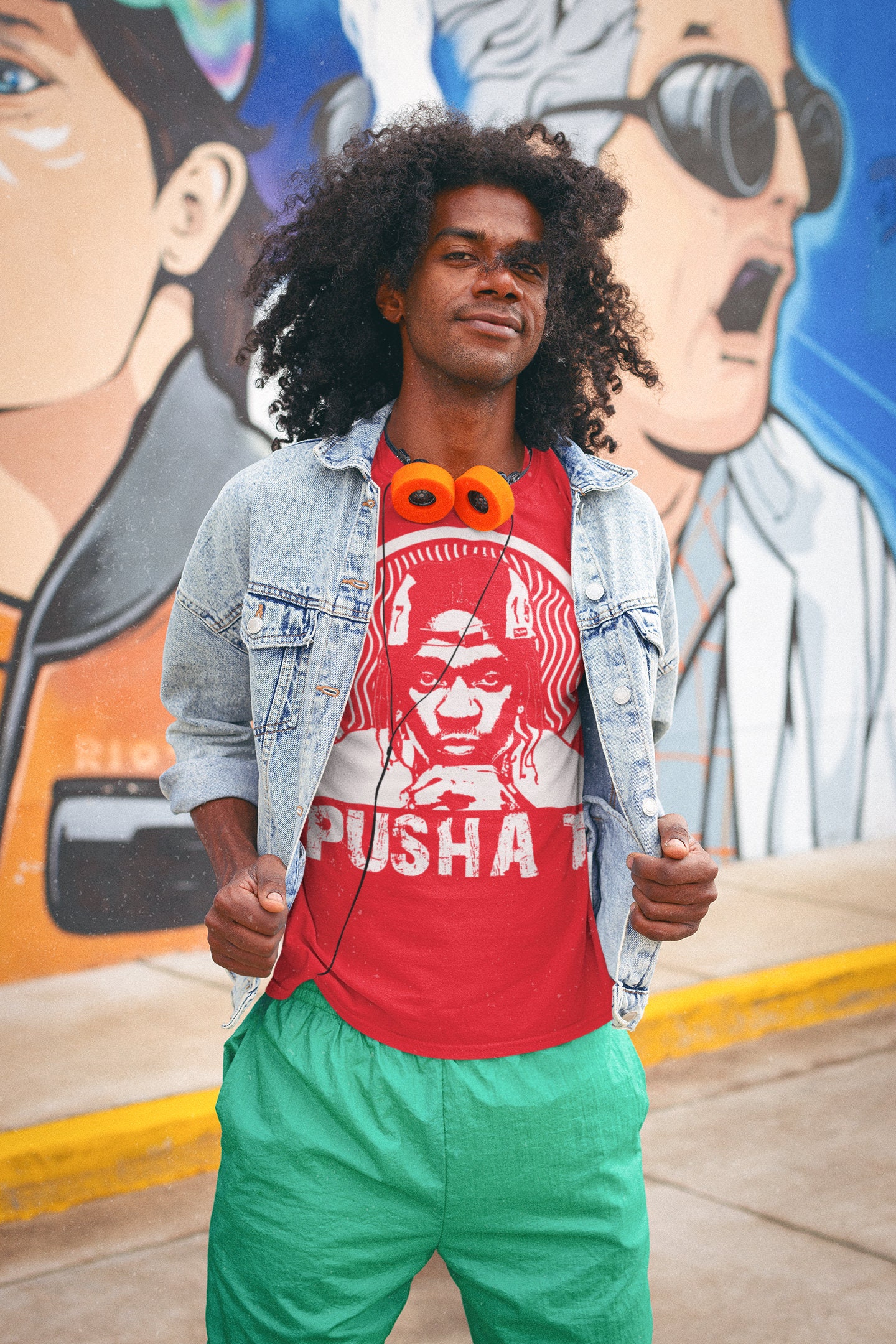 Hip Hop Style Pusha T Unisex T-Shirt Hip Hop Style Pusha T Unisex T-Shirt