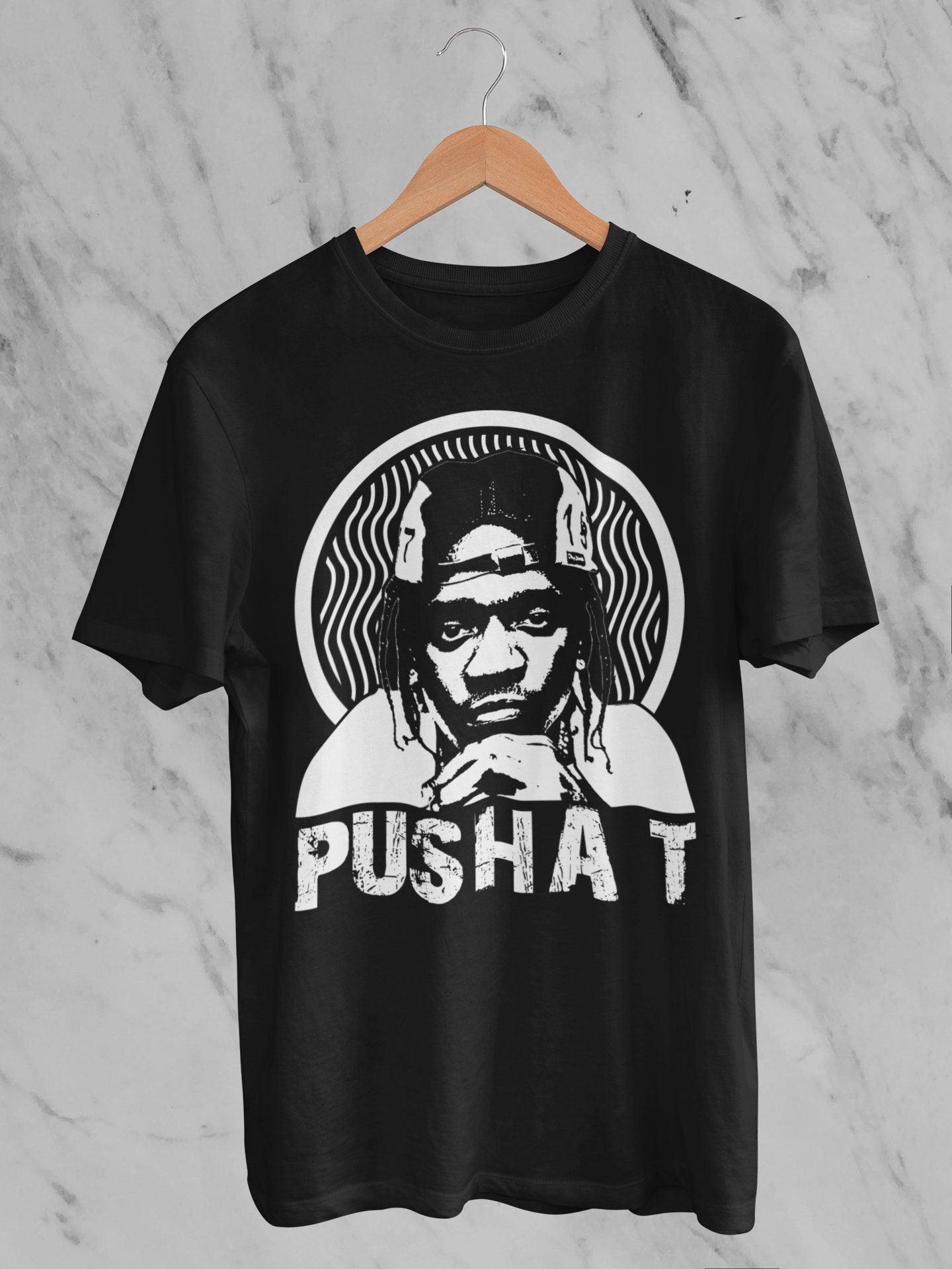 Hip Hop Style Pusha T Unisex T-Shirt Hip Hop Style Pusha T Unisex T-Shirt