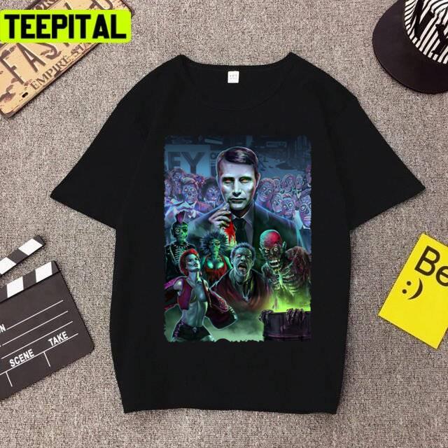 Holocaust They Live Living Dead Hannibal Mads Mikkelsen Unisex T-Shirt Holocaust They Live Living Dead Hannibal Mads Mikkelsen Unisex T-Shirt