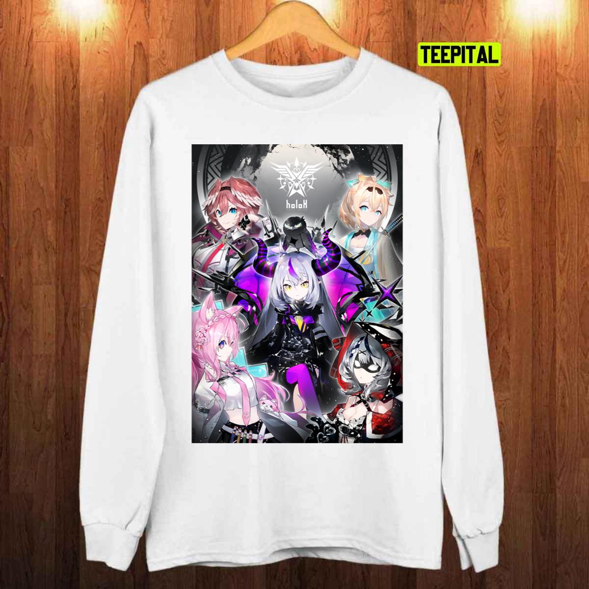 Holox Hololive 6th Gen Secret Society Unisex T-Shirt Holox Hololive 6th Gen Secret Society Unisex T-Shirt