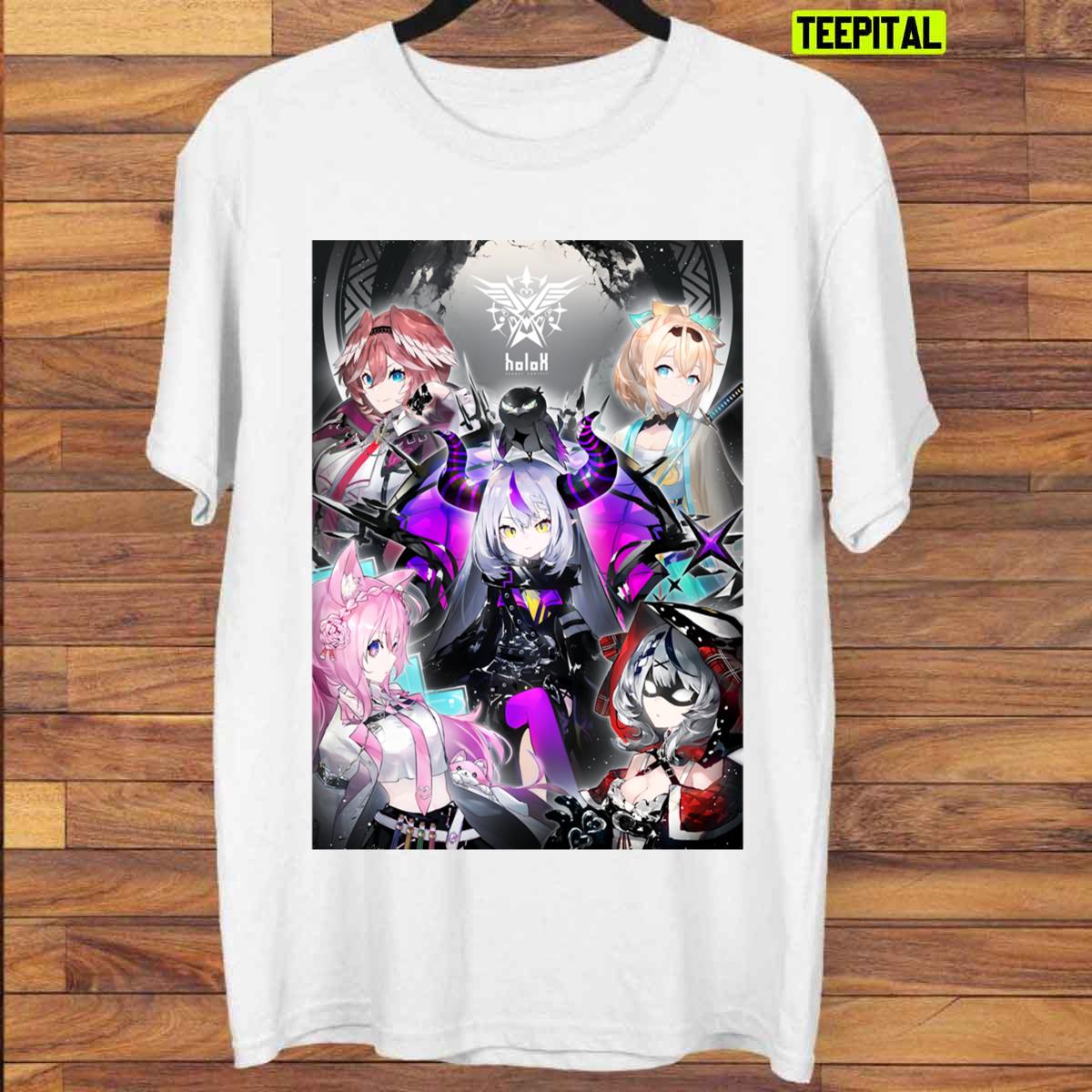 Holox Hololive 6th Gen Secret Society Unisex T-Shirt Holox Hololive 6th Gen Secret Society Unisex T-Shirt