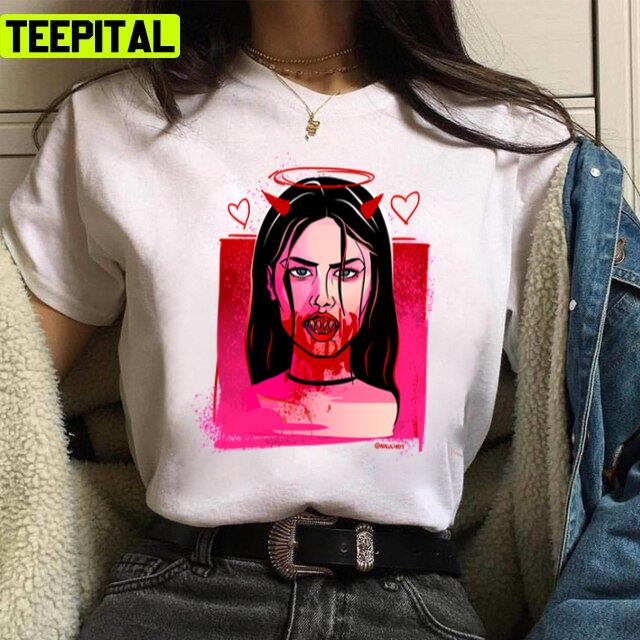 Horror Megan Fox Jennifer Design Unisex T-Shirt Horror Megan Fox Jennifer Design Unisex T-Shirt