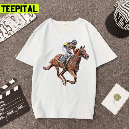 Horse Racing Kentucky Derby Design Unisex T-Shirt