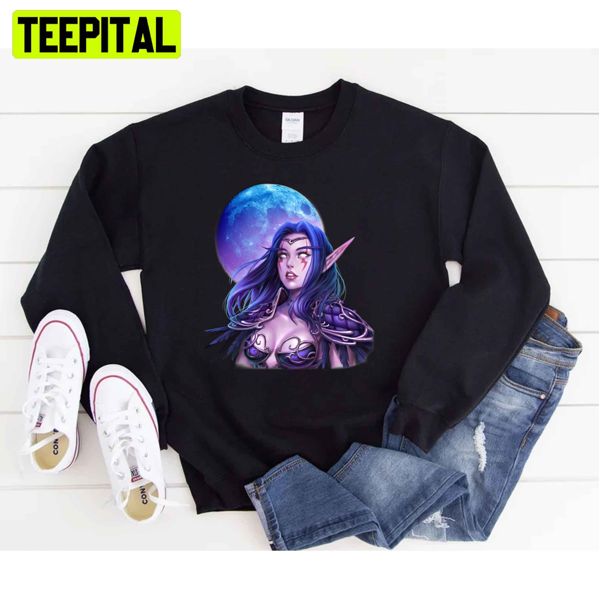 Hunter Night Elf Game Unisex T-Shirt Hunter Night Elf Game Unisex T-Shirt