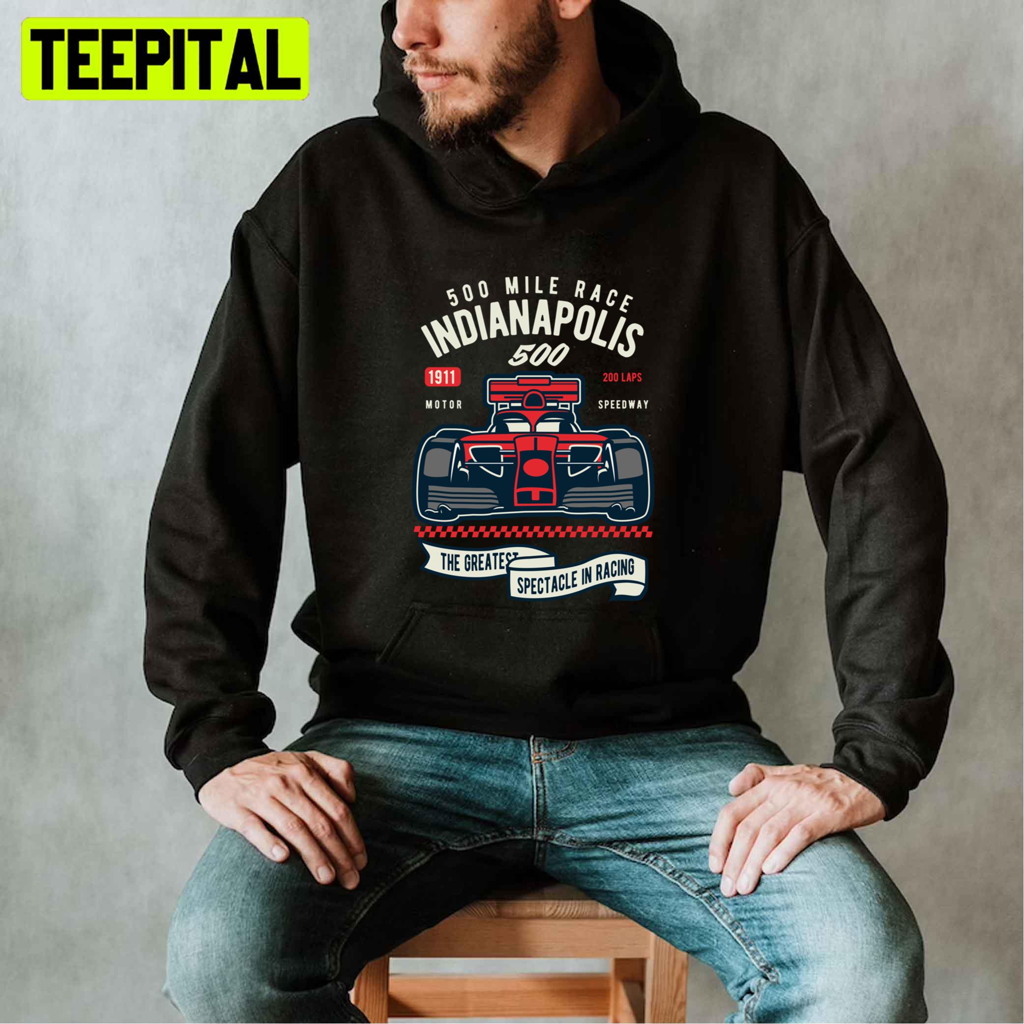Indianapolis 500 Mile Race Unisex T-Shirt Indianapolis 500 Mile Race Unisex T-Shirt