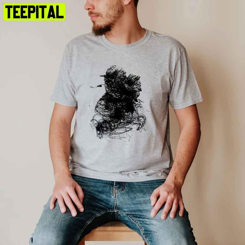 Ink Drawing Bruce And Clarence Unisex T-Shirt Ink Drawing Bruce And Clarence Unisex T-Shirt