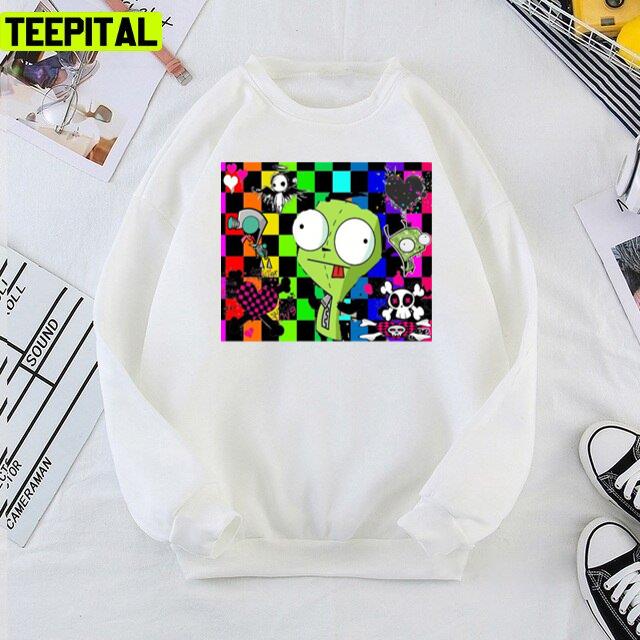 Invader Zim Scenecore Emo Myspace Cyber Edit Unisex T-Shirt Invader Zim Scenecore Emo Myspace Cyber Edit Unisex T-Shirt