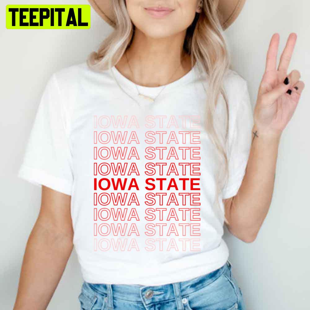 Iowa State Thank You Bag Men's Basketball Unisex T-Shirt Iowa State Thank You Bag Men's Basketball Unisex T-Shirt