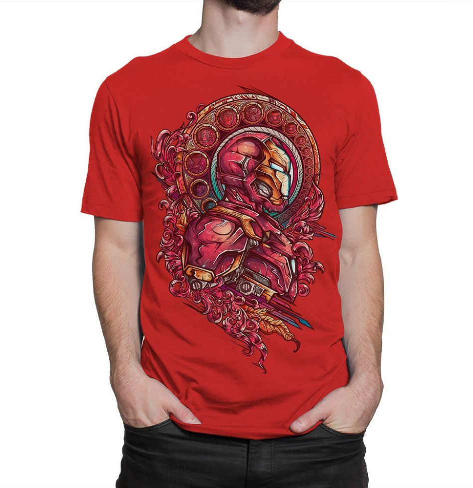 Iron Man Art T-Shirt Iron Man Art T-Shirt