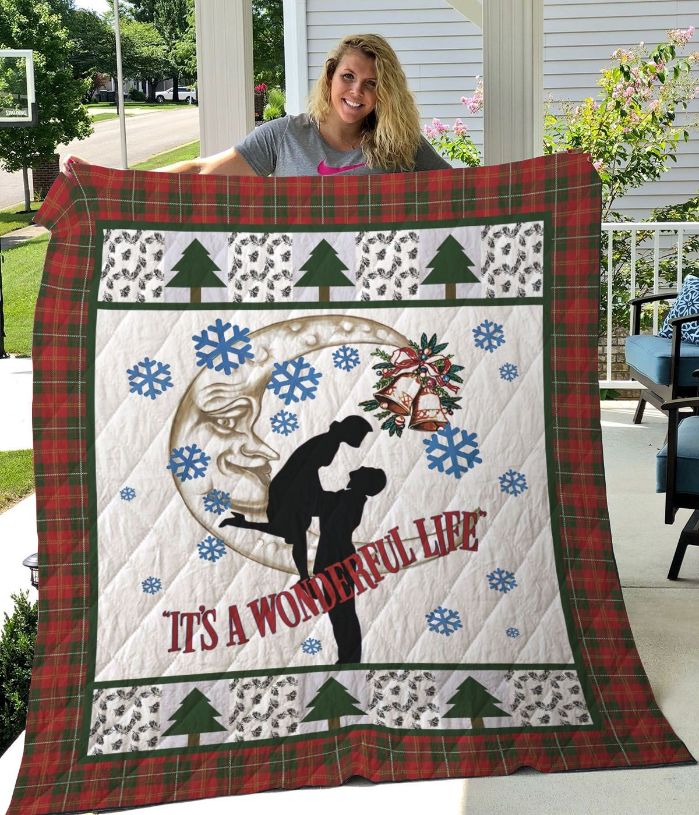 It's A Wonderful Life Quilt Blanket It's A Wonderful Life Quilt Blanket