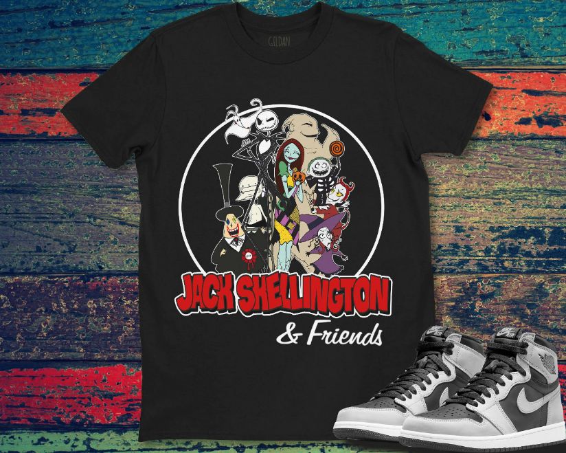 Jack Skellington and Friends Gift T-Shirt Jack Skellington and Friends Gift T-Shirt
