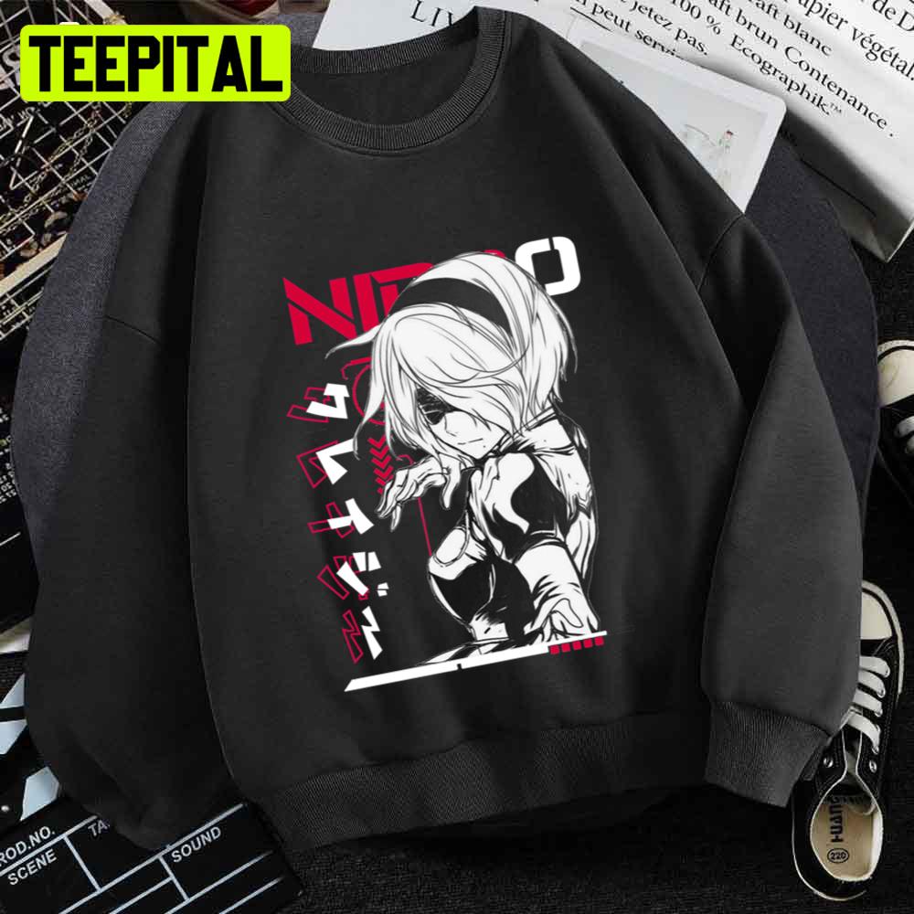 Japan Style 2b NieR Automata Unisex T-Shirt Japan Style 2b NieR Automata Unisex T-Shirt