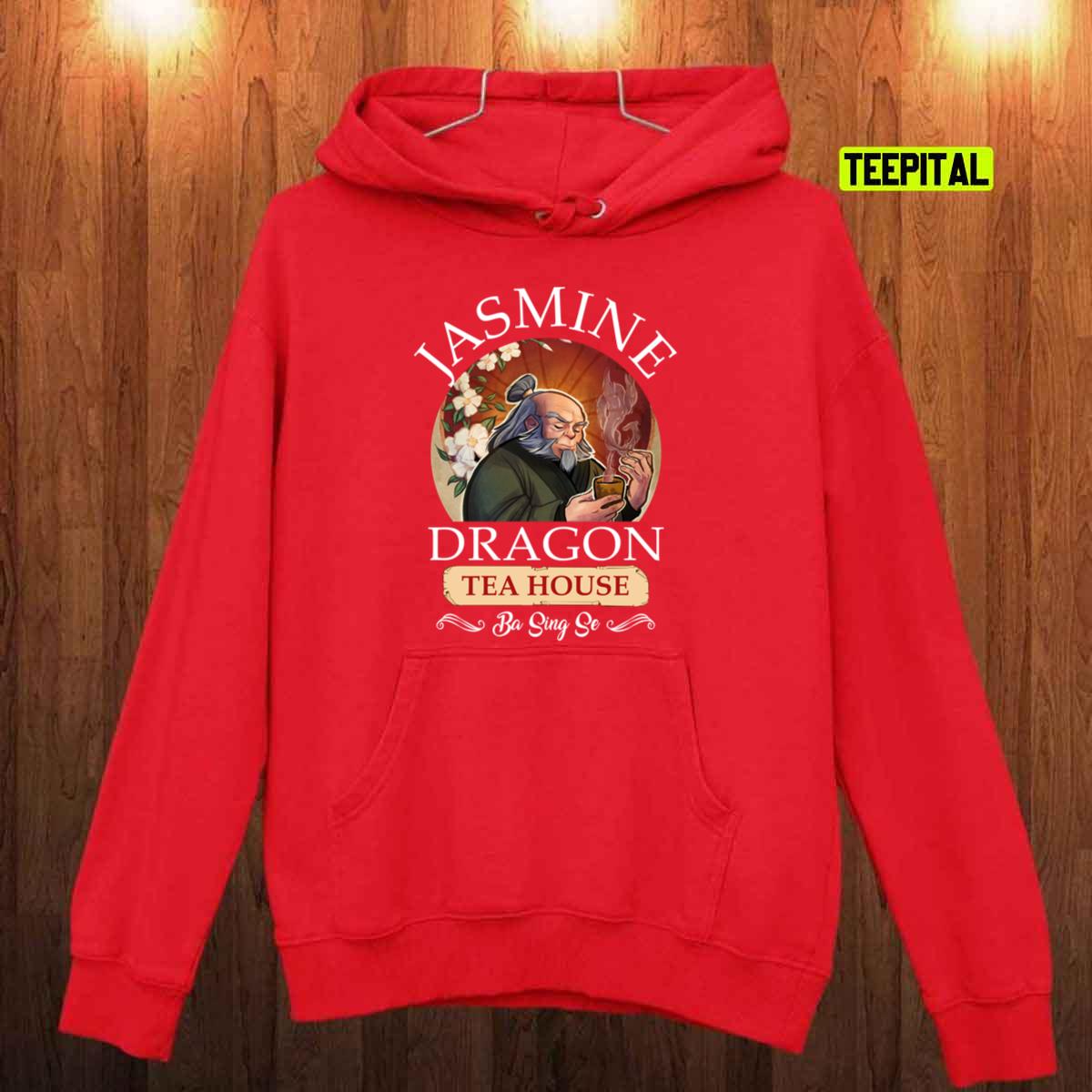 Jasmine Dragon Tea House Uncle Iroh Ba Sing Se Unisex T-Shirt Jasmine Dragon Tea House Uncle Iroh Ba Sing Se Unisex T-Shirt