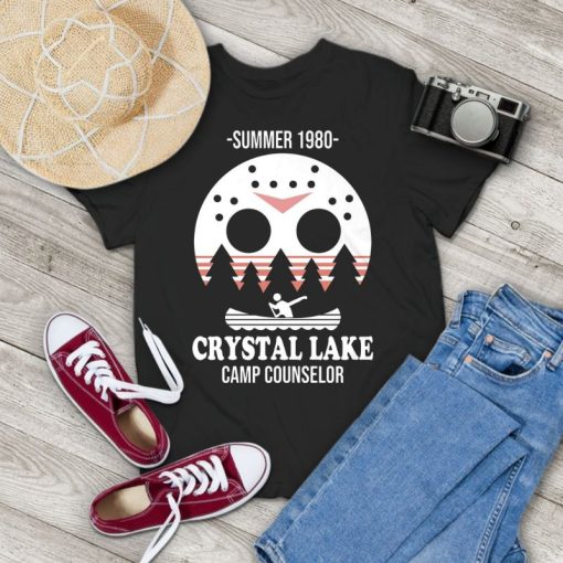 Jason Voorhees Summer 1980 Camp Crystal Lake Vintage T-Shirt