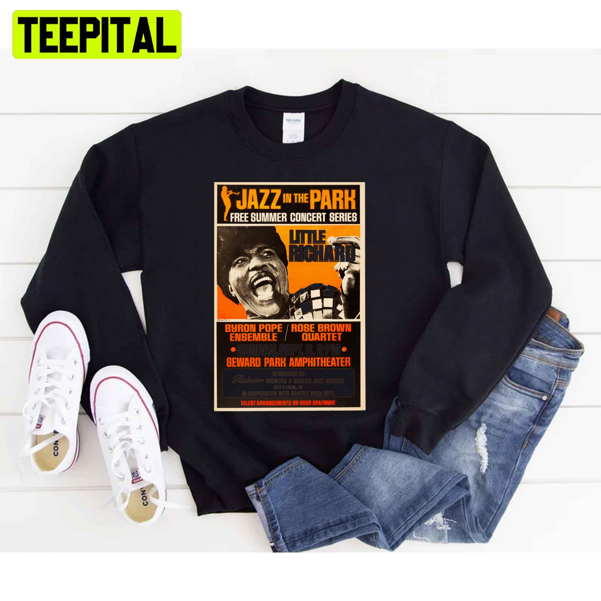 Jazz In The Park Little Richard Unisex T-Shirt Jazz In The Park Little Richard Unisex T-Shirt