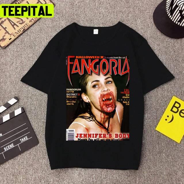 Jennifer's Body Megan Fox Magazine Cover Unisex T-Shirt Jennifer's Body Megan Fox Magazine Cover Unisex T-Shirt