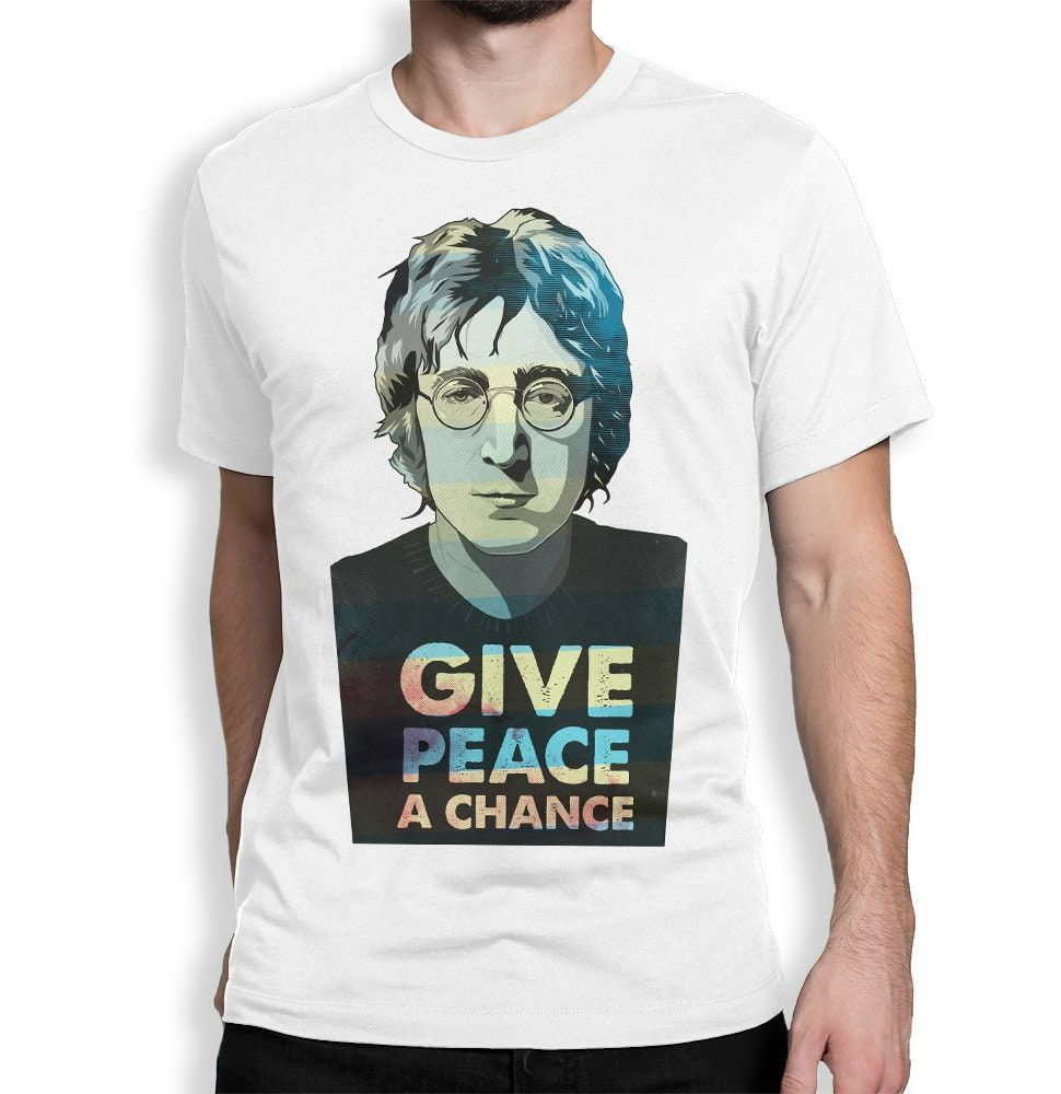John Lennon Give Peace a Chance T-Shirt John Lennon Give Peace a Chance T-Shirt